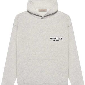 Fear of God Essentials Hoodie 'Light Oatmeal' NEW Size US XS